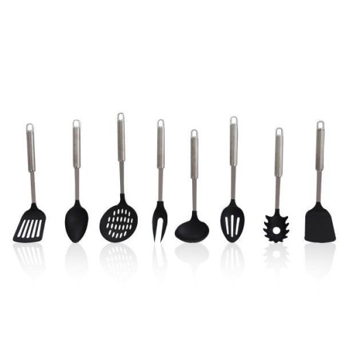 Stainless Steel Handle Nylon Kitchenware 8 Piece Set